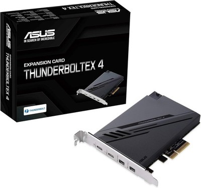 ASUS ThunderboltEX 4 with Intel  Thunderbolt  4 JHL 8540 Controller