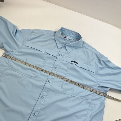 Chemise De Pêche Simms Guide Série - Homme 2XL - Bleue - Manches Longues - Nylon
