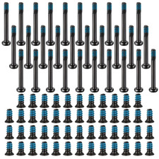 80PCS PC Fan Screws Kit Black Carbon Steel Case  Radiator Cooling Fan Set