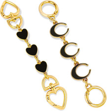 2 Pcs Bag Extender Chain, Purse Strap Extender for Handbag, Purse Extender Chain