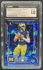 2025 Bowman University Chrome Sapphire Football Checklist Guide in-content 21
