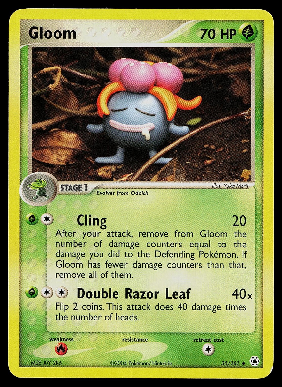 Pokemon Card - Gloom Hidden Legends 35/101 Uncommon
