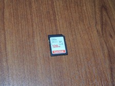 Genuine SanDisk Ultra 128GB 140 mb/s 3 SDXC Memory Card