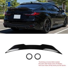 For 2025-26 Toyota Camry Le Xle Se Xse Psm Style Gloss Black Sport Trunk Spoiler