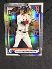 2024 Bowman Draft #BDC-58 BRADEN MONTGOMERY 1st Bowman Chrome REFRACTOR