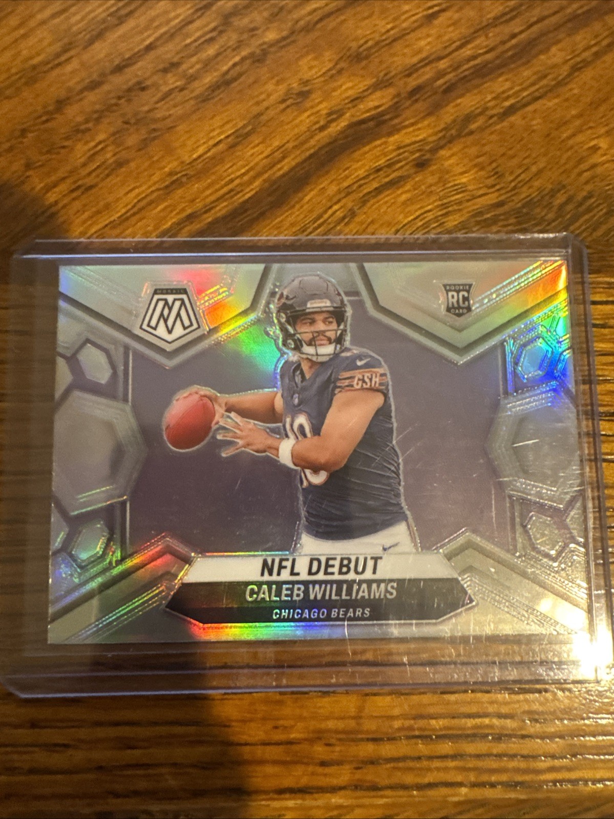 2024 Panini Mosaic - NFL Debut Caleb Williams #289 Silver Prizm (RC)