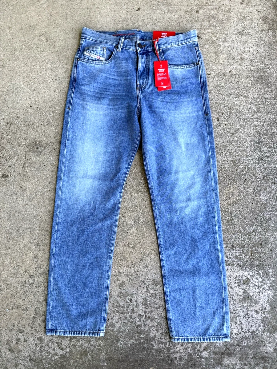 DIESEL VIKER-AD デニム 32 Diesel x adidas Originals adi-viker Blue Jeans Mens 32 x 30 NEW