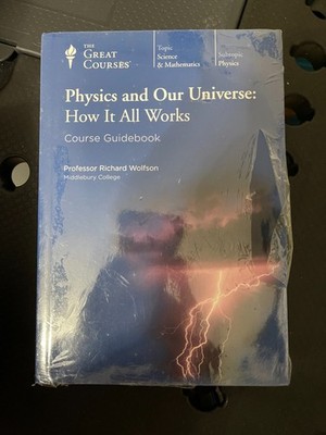 The Great Courses: Physics and Our Universe How It All Works (DVD/Book 2011) NEW
