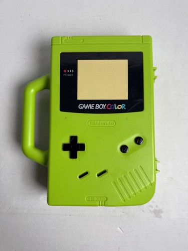 Nintendo Game Boy Color & Carrying Case & Worm Light GREEN KIWI READ DESCRIPTION - Picture 3 of 9