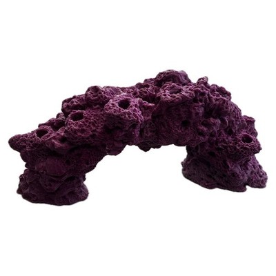 Artificial Frag Rock for live coral frag plugs 16 Hole Arch