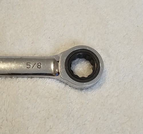 Master Grip 5/8" Kombination Schraubenschlüssel robuster Stahl Spezialeinsätze Schraubenschlüssel 12 Punkte - Bild 4 von 8