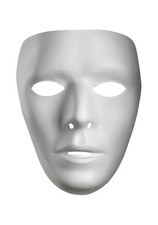 Blank Male Mask