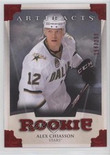 2013-14 Upper Deck Artifacts Rookies Ruby 168/299 Alex Chiasson #151 a2v