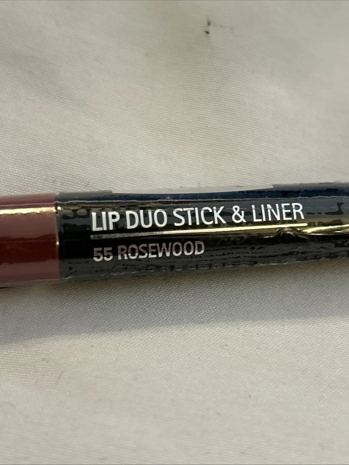 Delineador de labios Isadora Perfect Lip Duo Stick & Liner #55 color palo de rosa súper raro nuevo Foto 3 de 4