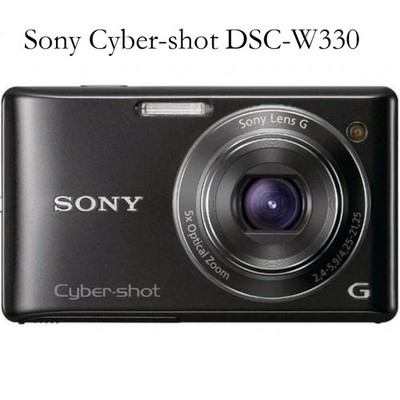 90%New Sony Cyber-shot DSC-W330 Digital Camera Fully Tested W/SD