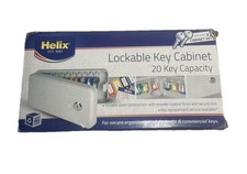 Image of Helix 20 Key Capacity Standard Key Cabinet 520210 With Key Rings