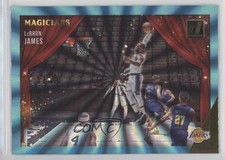 2021-22 Panini Donruss Magicians Holo Teal Laser LeBron James #3 o7m