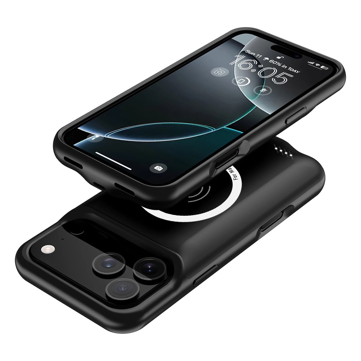 10000mAh Battery Charger Case For iPhone 17 Pro Max Magnetic
