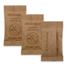 Adsorbco 2 Gram(100P) Montmorillonite Clay Desiccant Packets