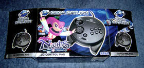 * NIGHTS INTO DREAMS + 3D CONTROL PAD BOXSET *- SEGA SATURN - PAL VERSION - RARE