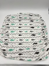 Baby Boy Whales Crib Sheets