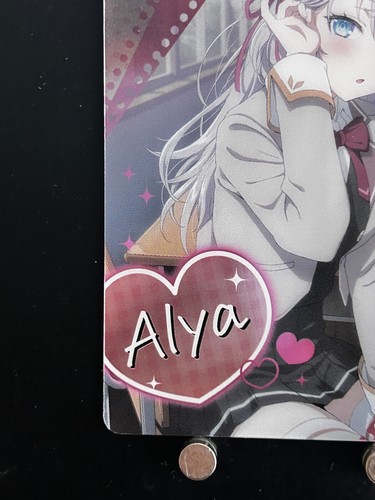 Tarjeta Roshidere japonesa E de Alisa Alya a veces esconde sus sentimientos en ruso - Imagen 6 de 11