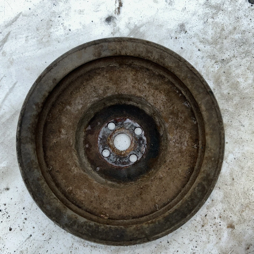 Ford F100 1976 polea D5TE-8509-KA bomba de agua triple ranura 3 ranuras Foto 4 de 4