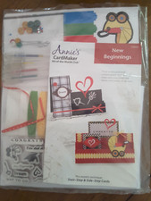 NOS Annie's CardMaker Kit of the Month Club "New Beginnings" CM039