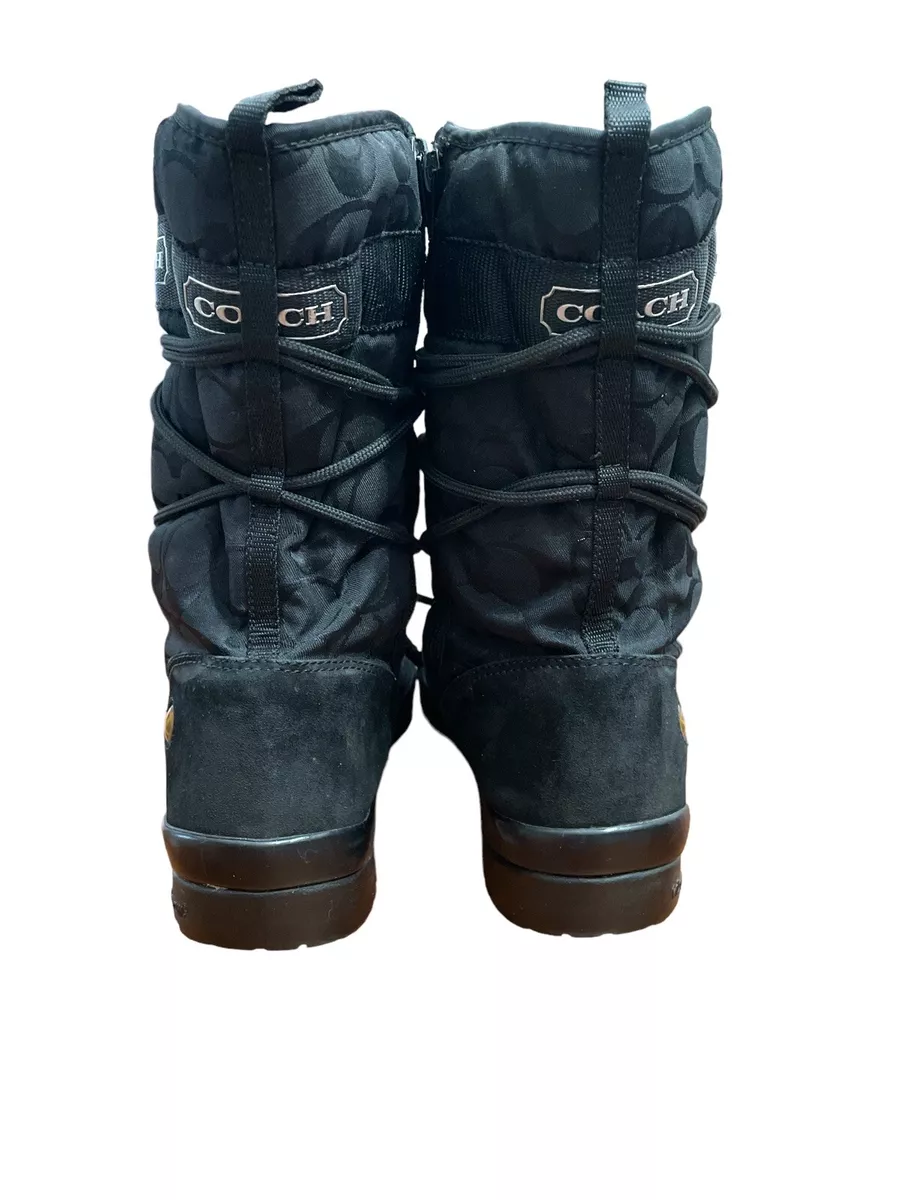 Coach vibram best sale boots