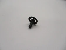 DINKY TOYS REPLACEMENT BLACK PLASTIC STEERING WHEEL. FITS SEVERAL MODELS