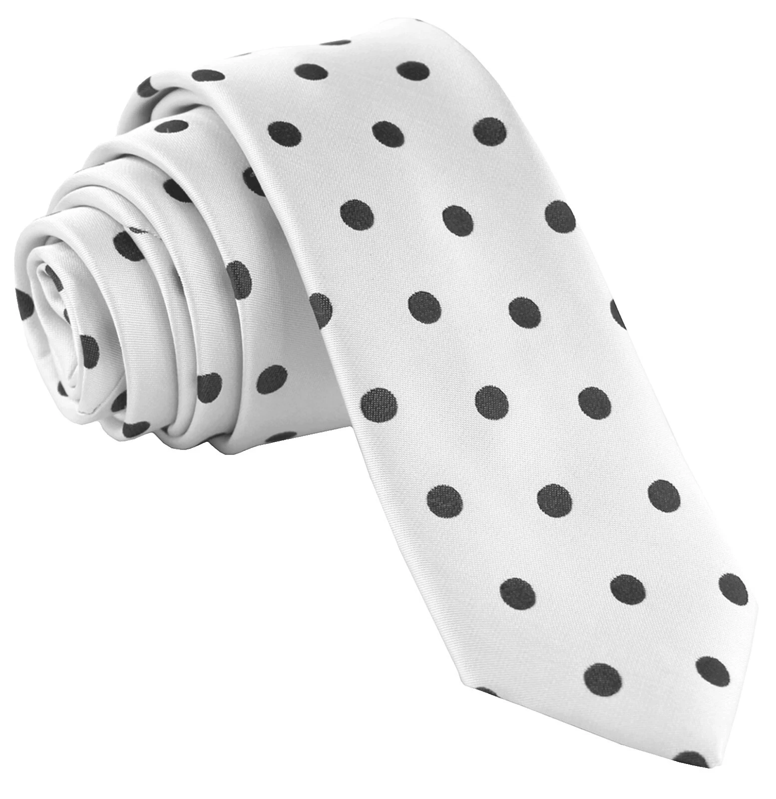 Polka Dot Lazos Blanco para hombres