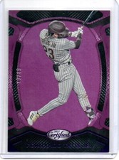 2021 Panini Chronicles Certified Fernando Tatis Jr Purple #'d 43/49 #37 Padres
