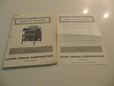 Conn Organ Caper 280 Type 1  2 Service Repair Shop Manual Schematics