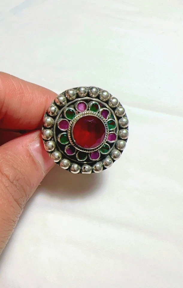 Adjustable Ladies Ring Silver 92.5 Pure Silver - Image 2 of 4