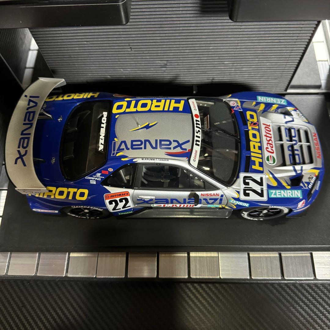 AUTOart 1/18 JGTC 2001 #22 XANAVI HIROTO GTR (R34) Not