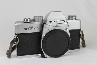 vintage 35mm camera ''Minolta SRT 100'' estate sale JAPAN