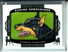 2017 Upper Deck Goodwin Champions Canine Companions CC-48 German Pinscher Workin