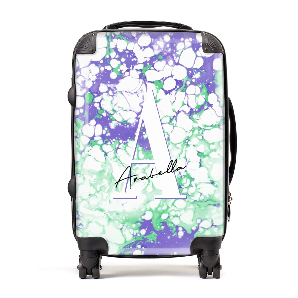 Marble design best sale suitcase