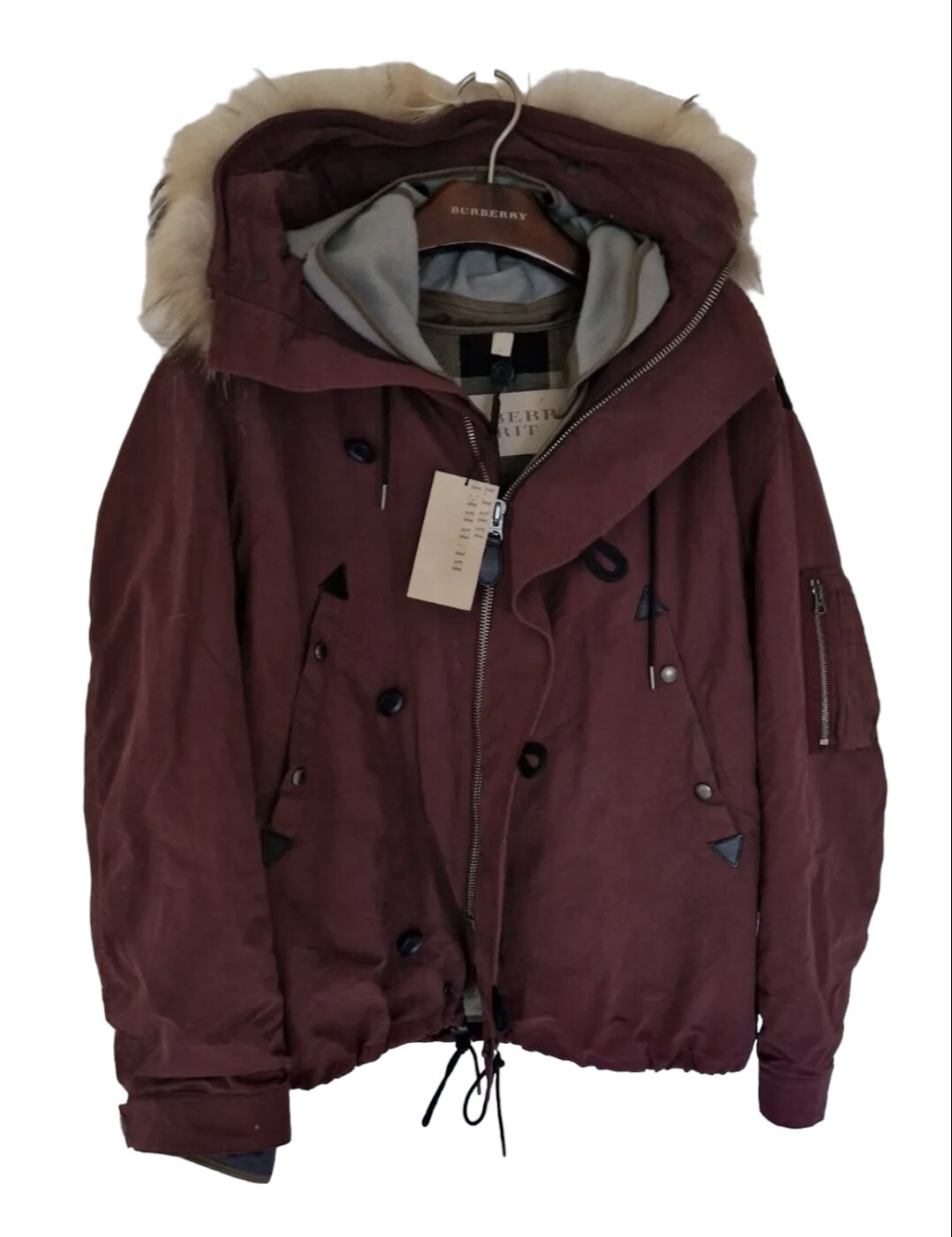 Mens **BNWT** BRIT by BURBERRY parka/jacket/coat. Size medium. RRP £1,195 image 2