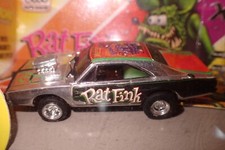 Auto World 1969 Charger Ed Roth Rat Fink Exclusive AW blown blower chrome '69