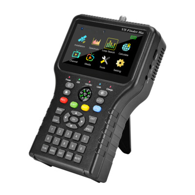 V8 MAX 4.3inch LCD Digital Satellite Finder Digital Meter DVB Support Signal