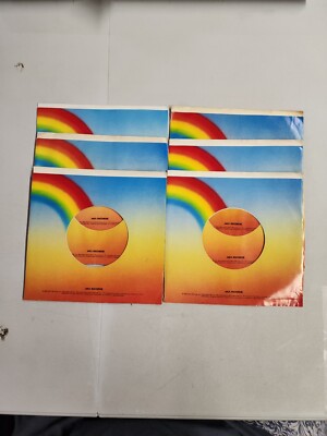 45 RPM 7'' RECORD SLEEVES CO. SLEEVE 6 PACK SEE PHOTOS - MCA (SLV115)