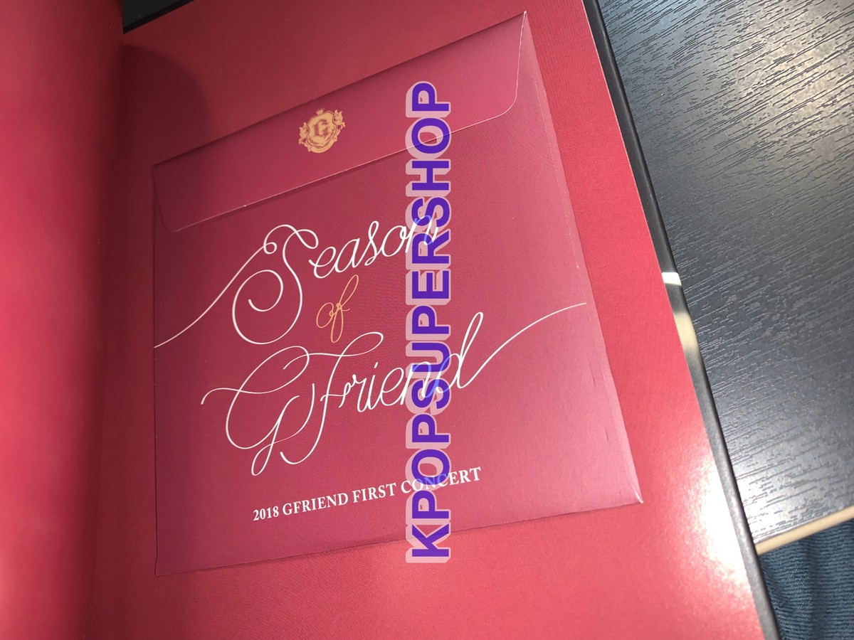 GFRIEND 2018 FIRST CONCERT Season of 3 DVD Sleeve Package