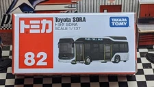 TOMICA #82 TOYOTA SORA BUS 1/137 SCALE NEW IN BOX USA STOCK!!!