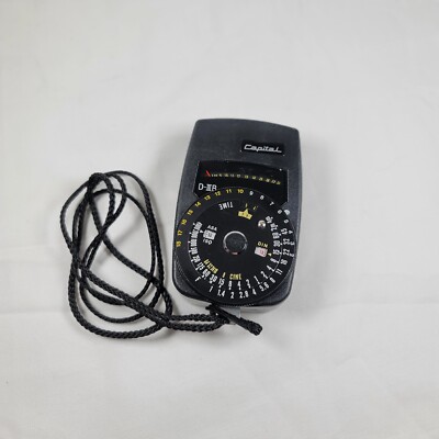 Vintage Capital Super Sensitive Electronic Exposure Meter Model D-III -Working