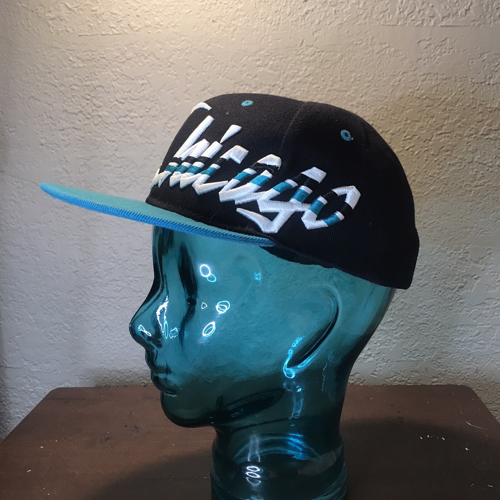 Chicago Snapback Hat Wrap Around Embroidered - image 3