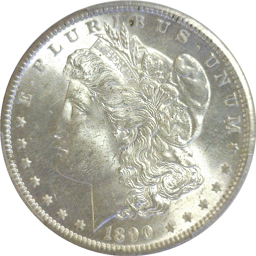 1890S Dollar PCGS MS64 eBay