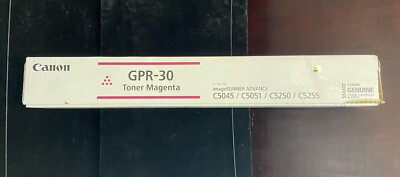 GENUINE CANON GPR-30 MAGENTA TONER CARTRIDGE 2797B003(AC) SEALED