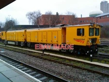 PHOTO  RAIL GRINDER AT LEICESTER STATION A NETWORK RAIL RAIL GRINDER AT LEICESTE