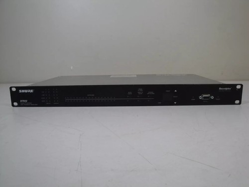 USED SHURE DFR22 SOUNDPLEX AUDIO PROCESSOR W/FEEDBACK REDUCTION/suppress howling - Picture 5 of 7